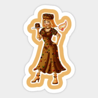 Fruit Cake - Sweet Fairies Sticker